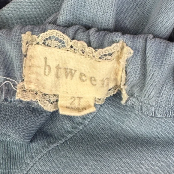 242. btween Blue Ruffle Sleeve Kids Dress 2T - Picture 2 of 5